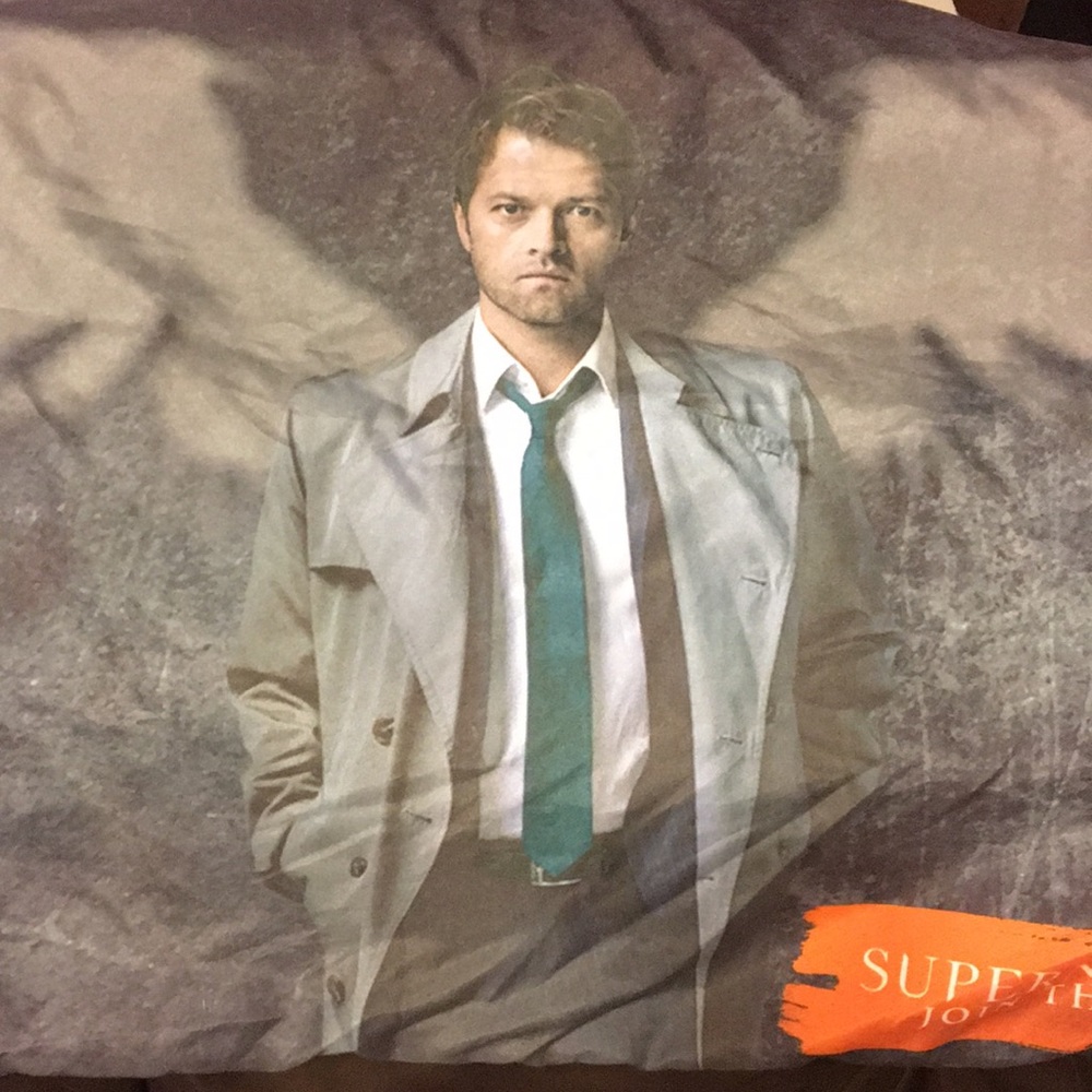 Supernatural Castiel Pillowcase- Join the Hunt .